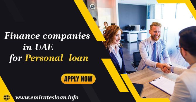 Finance Companies in UAE for Personal Loan